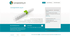 Desktop Screenshot of loesungenfinden.org