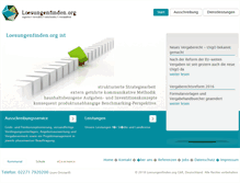 Tablet Screenshot of loesungenfinden.org